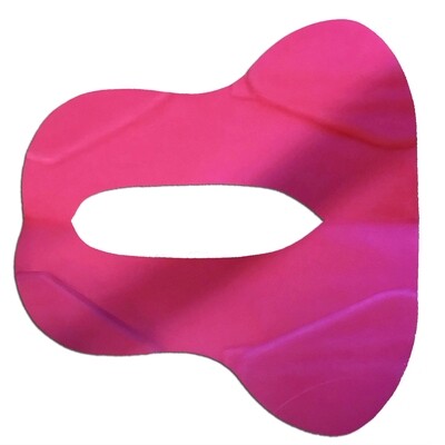 Pink and purple neck pillow
