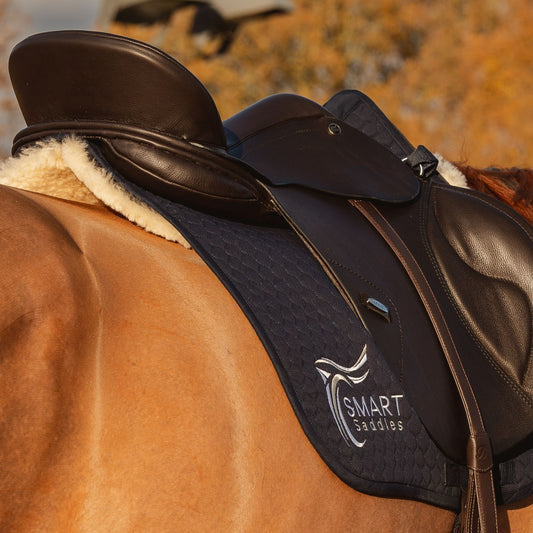 SMART™ Saddle Cloth + Sheepskin Half Pad Bundle